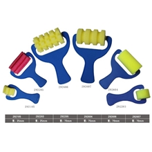 儿童DIY早教绘画好帮手海绵刷海绵印章滚筒海绵刷6件套