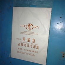 [正品]20页160克黄色全木桨4K老人头素描纸