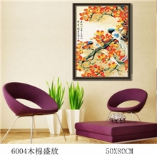 【厂家直供】diy手绘数字油画代理加盟贴牌装饰画50x80棉盛放