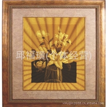 热销手工浮雕金箔工艺画产品浮雕金箔工艺画批发