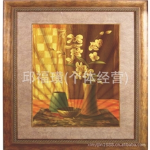 热销高档家居珐琅彩浮雕金箔工艺画产品质量可靠