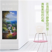 热卖纯手绘风景画地中海风景而立油画