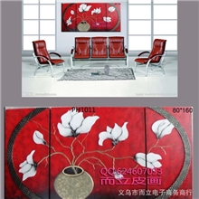 PH1011热卖纯手工皮画客厅装饰画家居装饰画义乌皮画