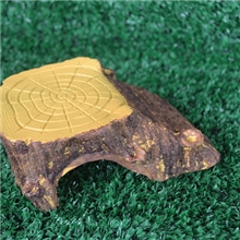 批发宠物用品爬虫用品树脂树洞晒台躲避洞穴食盆陆龟出口日本用