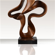 现代抽象简约树脂雕塑酒店别墅样板房高档摆件家居软装配饰批发