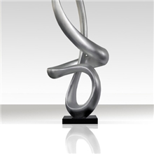 现代抽象简约树脂雕塑酒店别墅样板房高档摆件家居软装配饰厂家