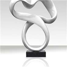 现代抽象简约树脂雕塑酒店别墅样板房高档摆件家居饰品软装配饰