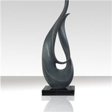 现代简约树脂高档摆件酒店别墅样板房配饰欧式抽象家居软装工艺