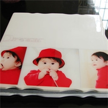 8*8寸韩国花边水晶相册PVC一体相册影楼一体成型相册制作