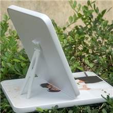 5-12寸相架拉米娜水晶版画相框支架像框配件支撑架燕尾架白色