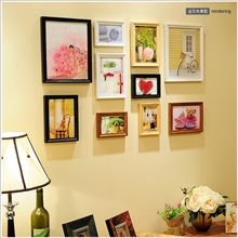 照片墙环保相片墙墙面创意组合相框墙结婚季特惠礼品10框