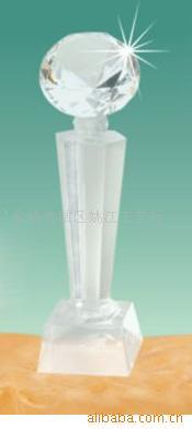 供应心钻奖杯礼品工业品特色纪念品