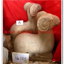 招财石羊仿古雕刻石羊仿古石雕山羊可定款式尺寸