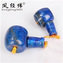阿富汗青金纯天然12-25mm藏式三通佛头佛塔佛珠DIY散珠批发