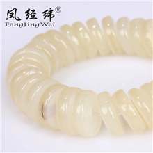 螺钿/鱼骨/深海珍珠母贝贝壳片隔片垫片佛珠倒角10/8/6MM批发