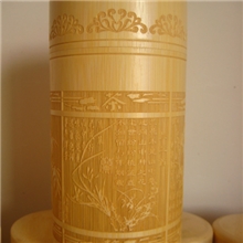 竹制品竹杯竹茶叶罐竹筒竹罐半斤茶叶罐竹雕茶叶筒