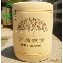 啤酒杯/竹碗/竹筒/竹笔筒等竹制品加工定做，可加logo