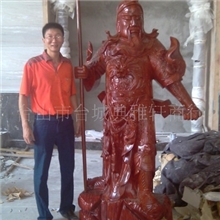 供应2米红木雕刻关公关公佛像关公像