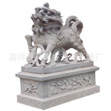 石雕麒麟山东石雕动物专业制作