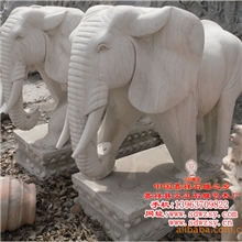 大象雕刻、青石大象石雕、石雕象、汉白玉石雕象