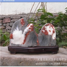 288号灵璧奇石灵璧白灵玉白灵石电脑桌摆件办公桌摆件