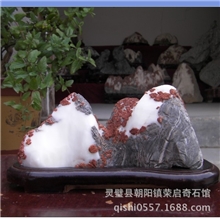 371号灵璧白灵石办公桌摆件电脑桌摆件镇阁之宝白灵璧石