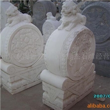 园林雕塑包谷雕塑门墩雕刻仿古石雕工艺品庭院雕塑拴马桩