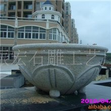 厂家直供广场石雕花盆花钵