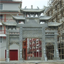 本厂加工精雕细刻石雕牌坊石牌坊石牌楼石雕门楼