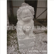 厂家直销石狮子、汉白玉石狮子、汉白玉狮子