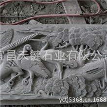供应花岗岩大型山水人物龙凤石雕浮雕