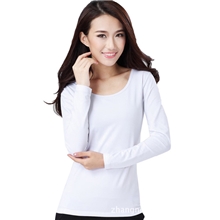 2013韩版糖果色百搭莫代尔女士长袖T恤批发圆领打底衫批发可混批