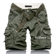 男士多口袋批发男士休闲工装裤/时尚全棉多袋/男士工装短裤/中裤