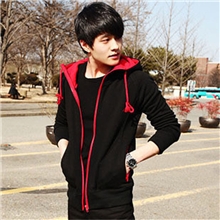 2013新款春秋装韩版开衫卫衣批发男士秋季外套男装连帽卫衣