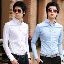 2012秋季新款男士长袖衬衫男长袖衬衣男装衬衫长袖休闲韩版修
