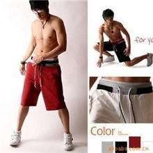 热卖时尚个性四色男士直通运动裤短裤五分裤四色