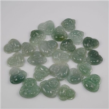 玉器批发特价天然翡翠老坑冰糯种笑佛吊坠弥勒佛挂件一手批发