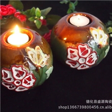 陶瓷蜡烛台陶瓷工艺品