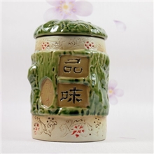 德化陶瓷茶叶罐储蓄罐窑变陶瓷茶叶罐批发德化工艺品陶罐窑变陶罐