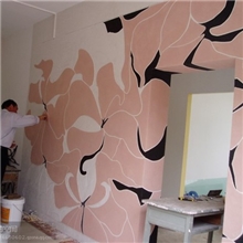 装饰大型墙体，壁画，标志性建筑墙体。