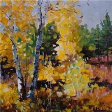 特价供应印象风景油画抽象油画客厅现代抽象画家居酒店装饰画壁画