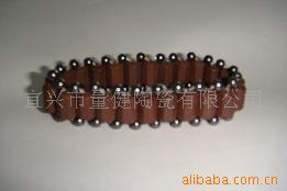 供应托玛琳能量陶瓷手链