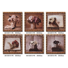 麦田家居供应欧式风格书房娱乐室原版进口画芯有框装饰画