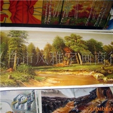 大型会所油画风景油画建筑题材油画抽象油画印象高档油画