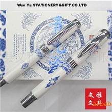 文雅陶瓷网低价优质销售梅花陶瓷笔、水墨画礼品笔