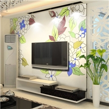 无纺布墙纸壁纸家装主材沙发背景墙浪漫电视客厅简约卧室