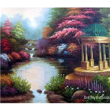 【实惠】手绘高档油画酒店别墅会所酒吧家居装饰画工程配画