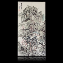国画山水竖幅山水画仿古国画古代风格挂画条幅画可裱挂轴画芯