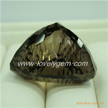 批发天然茶晶肥三角形宝石天然宝石裸石