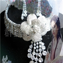【批发，零售】明星新娘水钻套装大项链